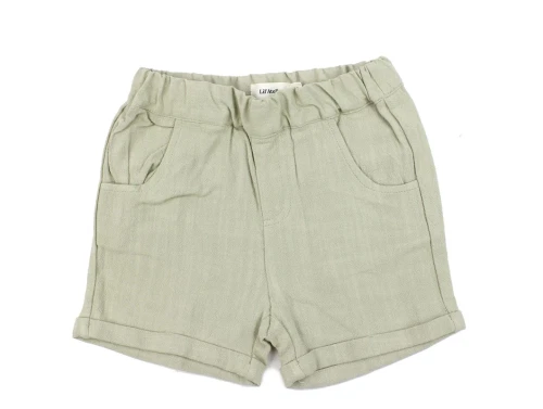 Lil Atelier moss gray shorts